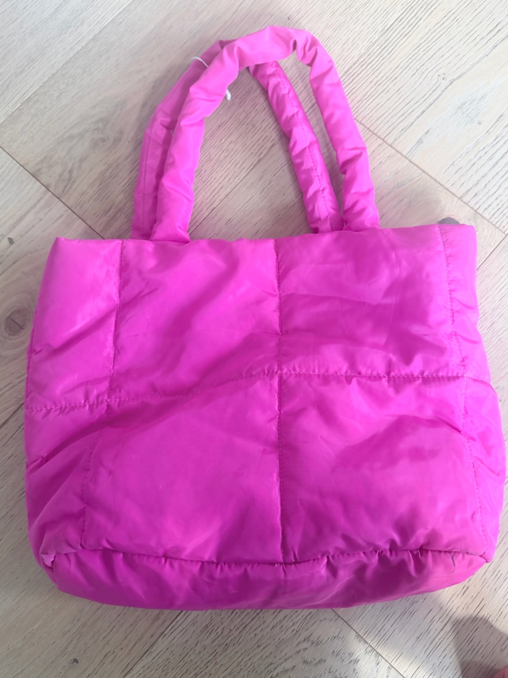 Pink Puffer shoulder bag